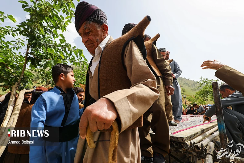 (تصاویر) مراسم آیینی کومسای در هورامان کردستان